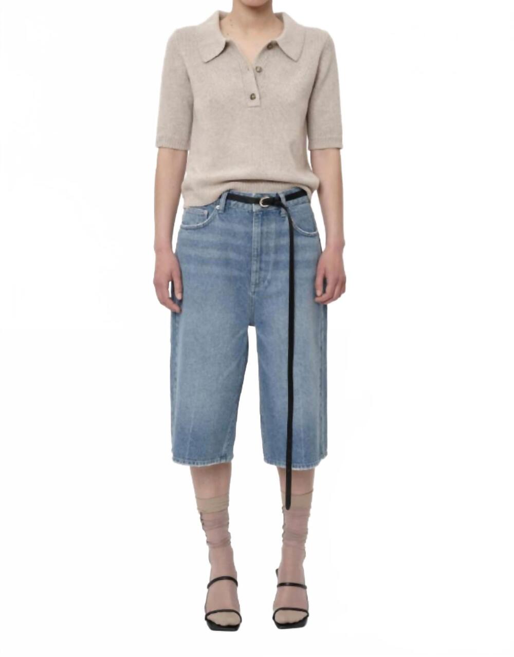 NEW BIRGITTE HERSKIND emily jeans short in indigo
